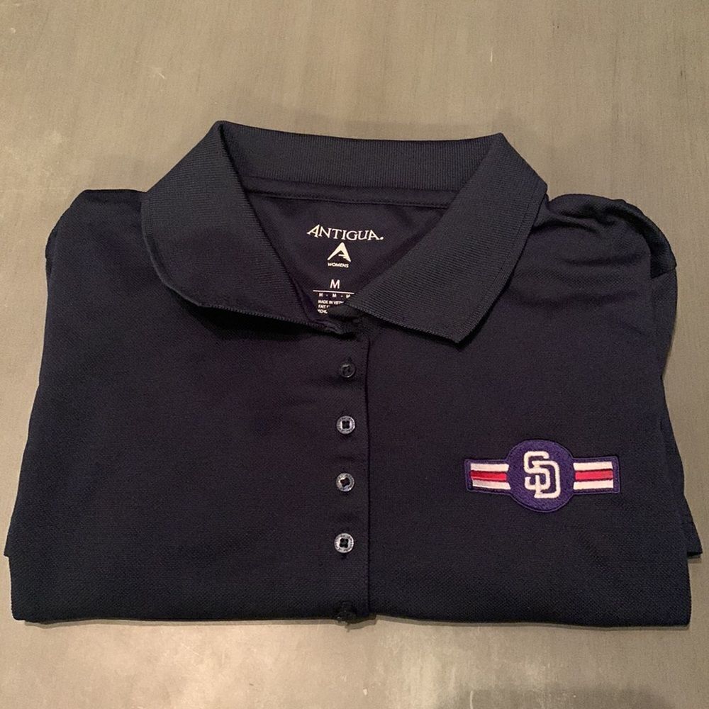 Womens Collared Padres Shirt, military appreciation